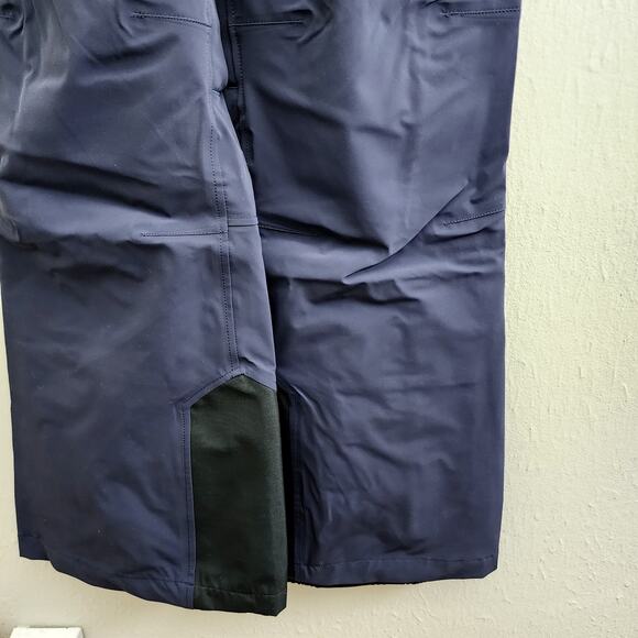 NEW Neiwai Active Flare Bib Snow Pants in Midnight Navy Blue - Picture 7 of 13